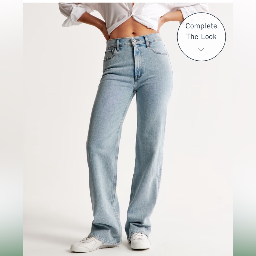 High Rise 90s Relaxed Jean, size 26(2) NEW